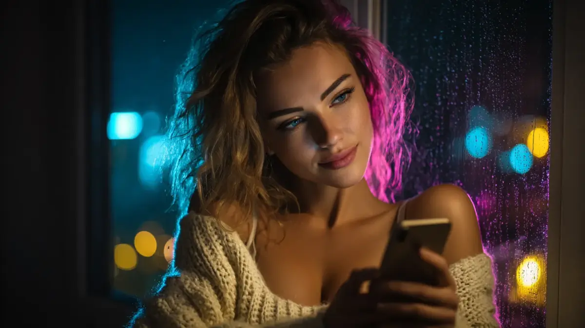 User reading about lonely ai chat on a mobile device