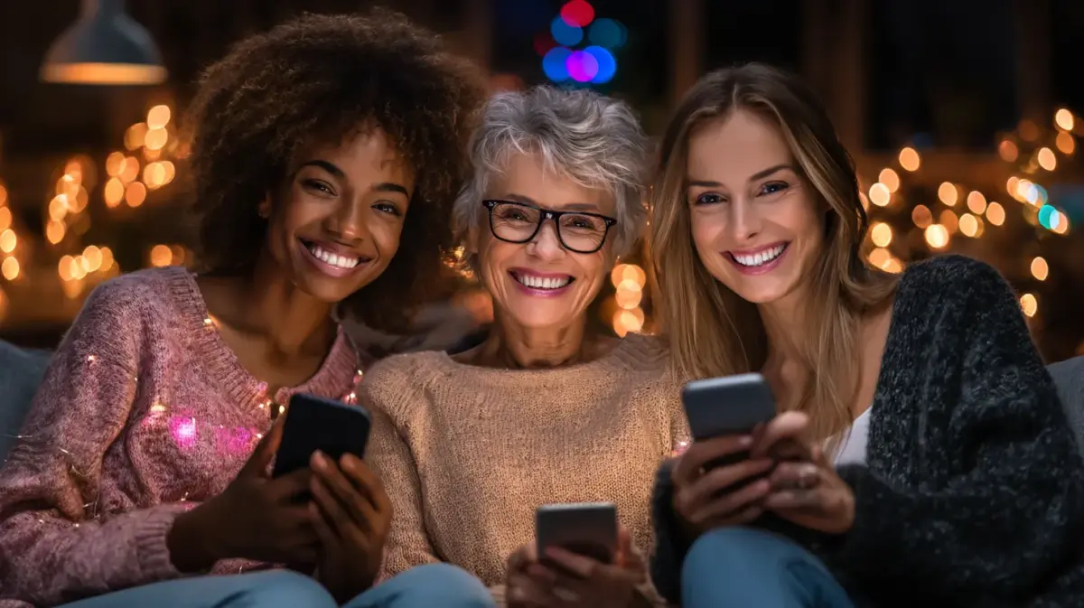 Person exploring virtual ai companion features on their phone