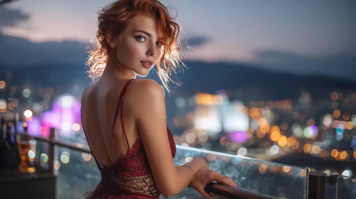 Woman browsing ai girlfriend app no filter on her phone